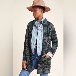 Anthropologie Camouflage Jacket